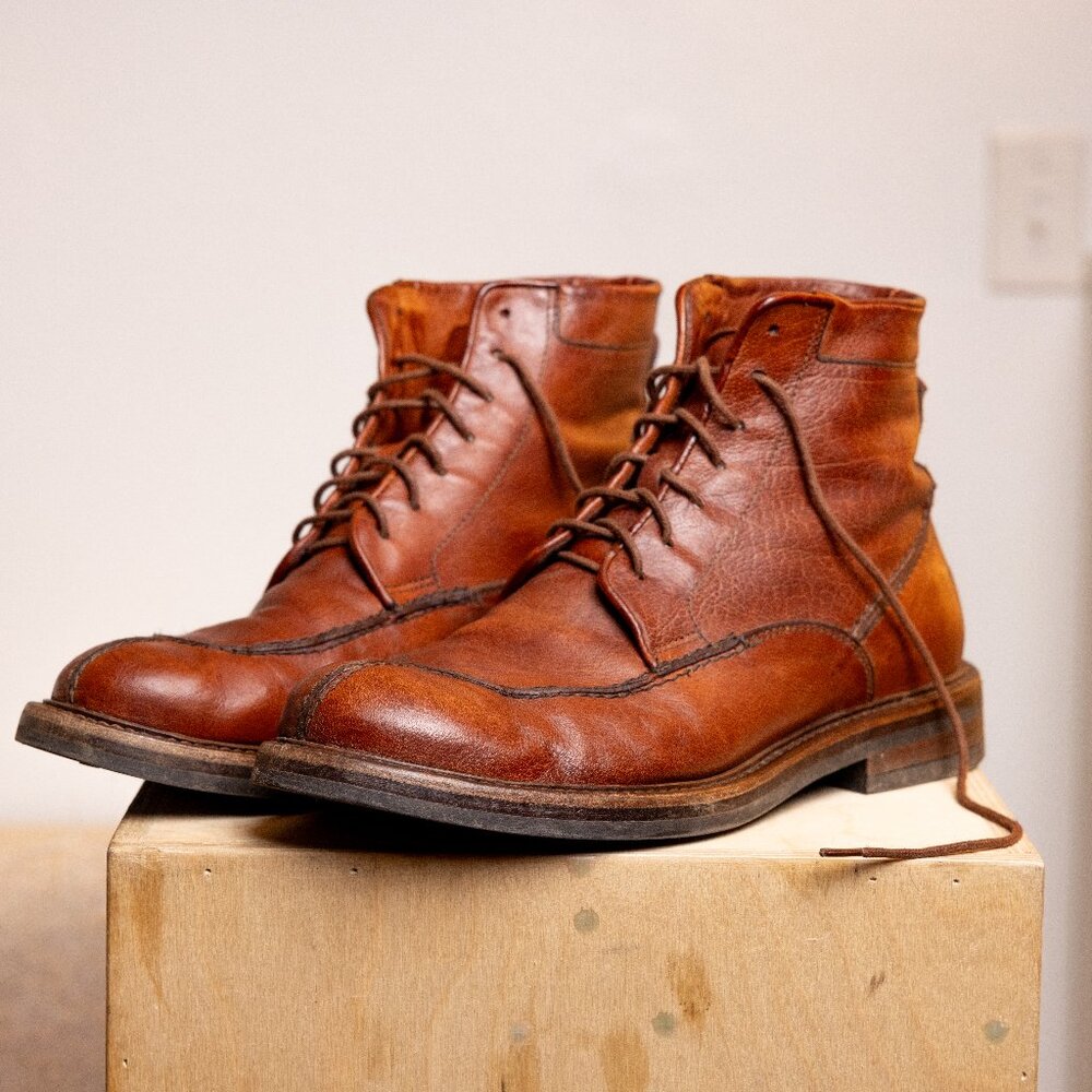 "re-souL" casual leather boots